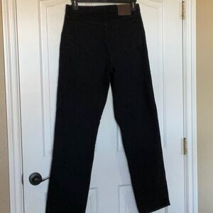 Wrangler Rugged Wear Black Straight Leg Jeans